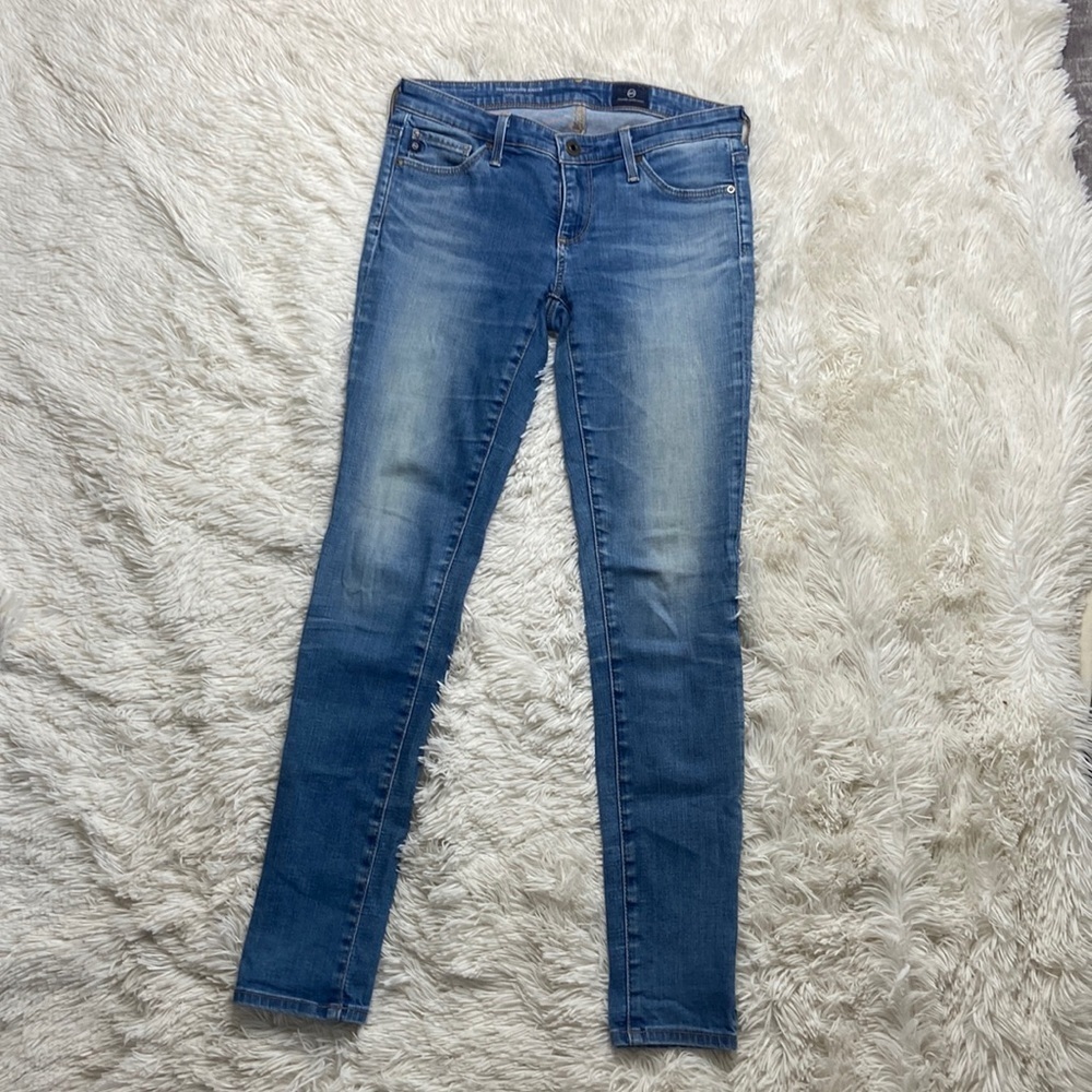 AG Adriano Goldschmeid Super Skinny Ankle Jeans